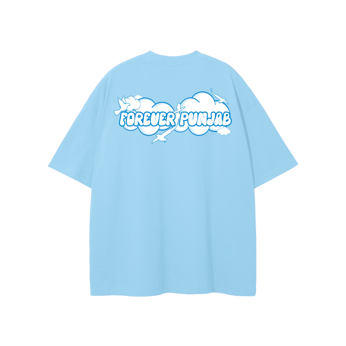 unisex T,Forever Punjab Cloud T,Cloud T,sky T